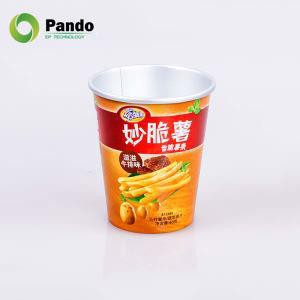 Vasos de papel de aluminio para chips