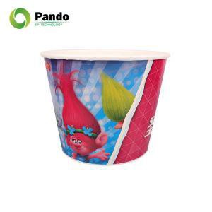 Cubos de palomitas de maíz impresos personalizados
