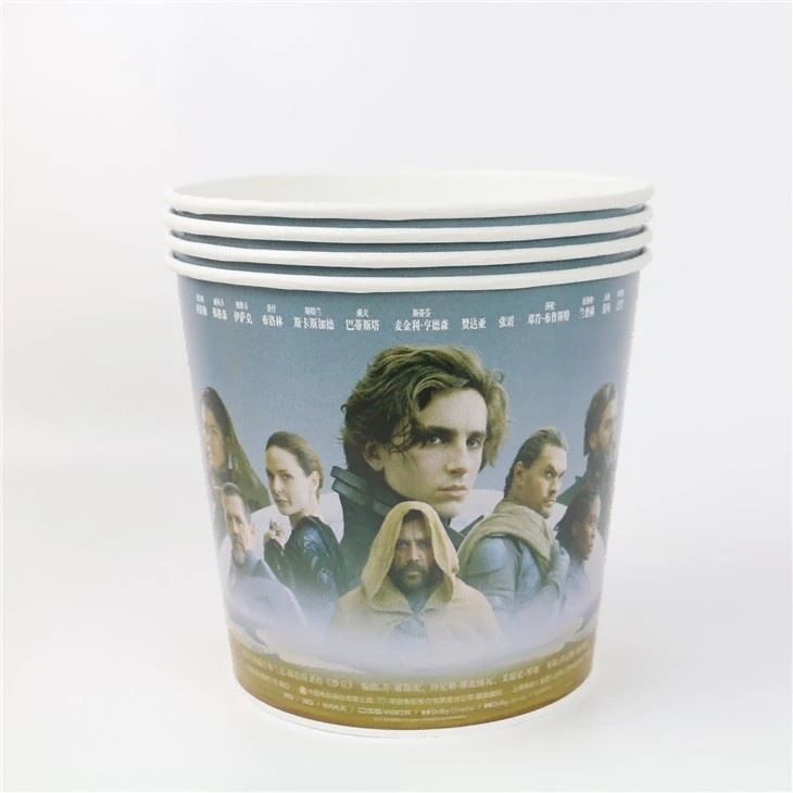 120oz Water Based Coating Paper Popcorn Buckets