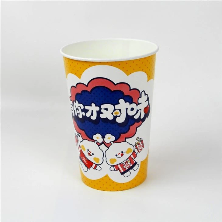 120oz Water Based Coating Paper Popcorn Buckets