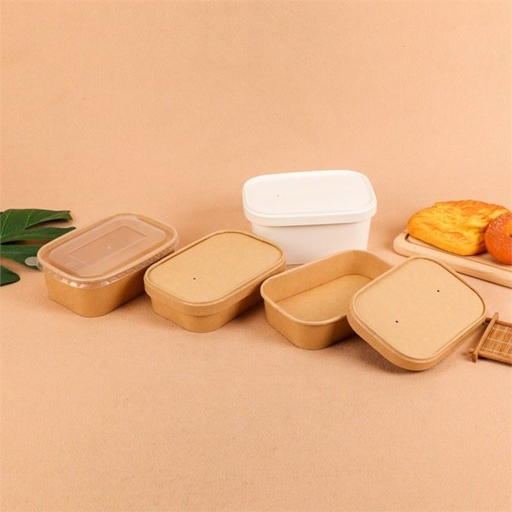 Disposable Kraft Paper Salad Bowl