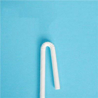 Pajitas de papel flexibles